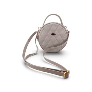 Bandolera Redonda Bolonia Color Beige Claro