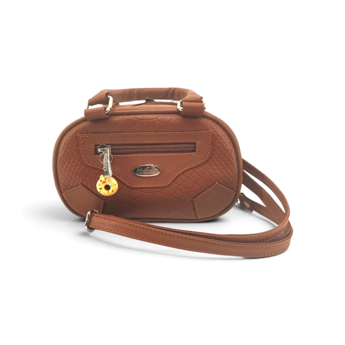 Mini Bolso Boston Dania Color Miel